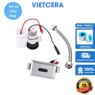Bộ cảm ứng xả nước tự động, van bồn tiểu nam thông minh VIECERA [ Bảo Hành Chính Hãng]