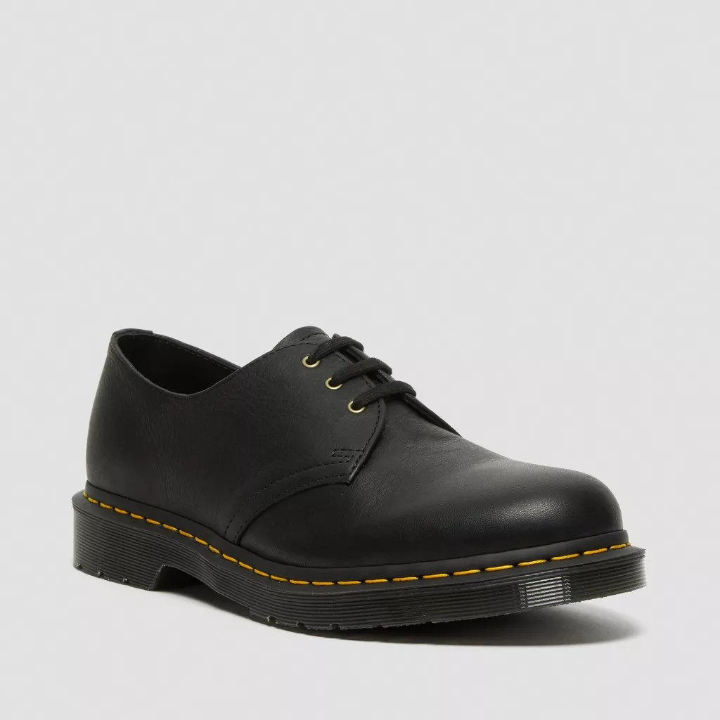 Giày cổ thấp Dr.Martens DR. MARTENS 1461 AMBASSADOR BLACK LACE-UP SHOES