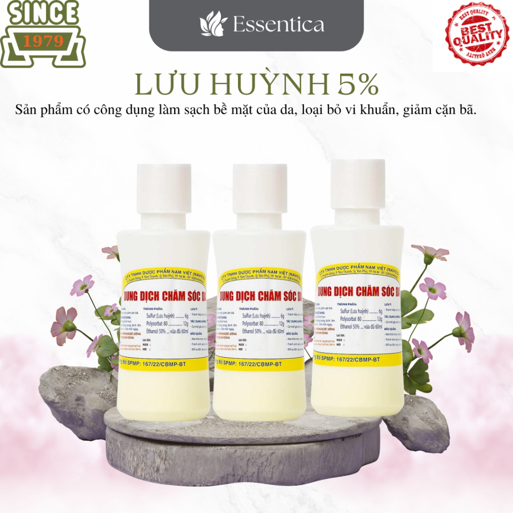 Dung dịch chăm sóc da mặt Navico làm sạch da mặt, giảm cặn bã (60ml)