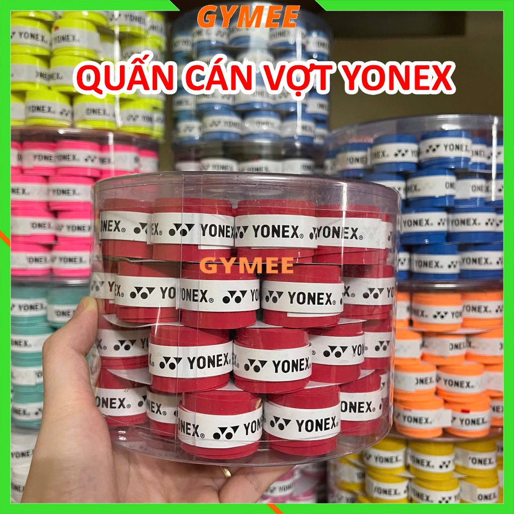 Combo 10 Quấn Cán Vợt Yonex loại 1, Cuốn Cán Vợt Cầu Lông, Tennis, PickleBall chất lượng tốt chống mồ hôi tay