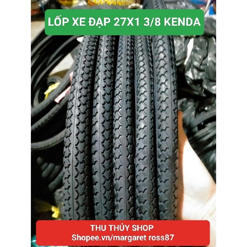 COMBO 01 LỐP (VỎ) VÀ 01 SĂM (RUỘT) XE ĐẠP 700 (27 x 1 3/8) KENDA