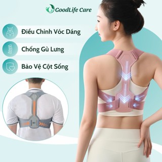 Đai Chống Gù Lưng Nam Nữ [Mã Sampake], Đai Đeo Chống Gù Lưng Nâng Đỡ Cố Định Cột Sống Đai Chống Gù Điều Chỉnh Tư Thế