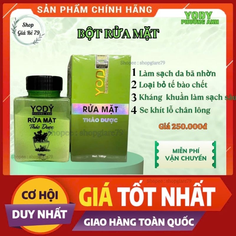BỘT RỬA MẶT YODY TOOMRROW [ MẪU MỚI  ]