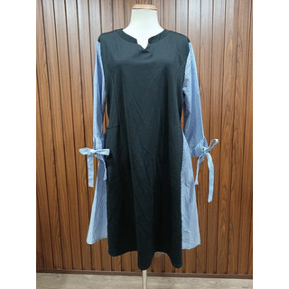 [BYMO] NEW TAG Đầm suông tay dài - Size M