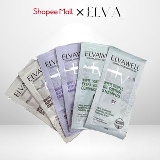 Set Mini Dầu Gội Xả Elvawell Phục Hồi Giảm Gàu, Rụng