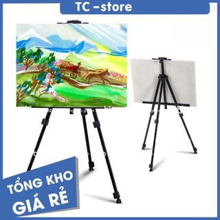 Giá vẽ sắt sơn tĩnh điện, gấp gọn cao 1m4 ( tổng kho sỉ )