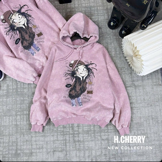 Áo Nỉ Hoodies Hình Cô Gái CÓ MŨ