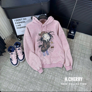 Áo Nỉ Hoodies Hình Cô Gái CÓ MŨ