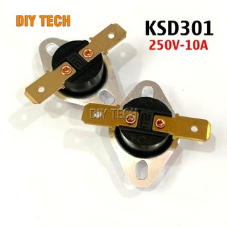 Relay Nhiệt KSD301 80 85 90 95 100 110 120 130 140 150 180 190 200 độ (10A 250V)