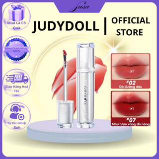 JUDYDOLL Son bóng "Ice-iron" Watery Lip Gloss Lâu trôi Không dính cốc Dưỡng ẩm 2,4g