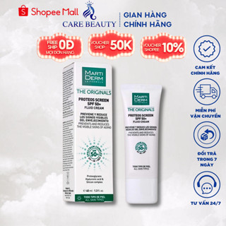 Kem Chống Nắng MartiDerm The Originals Proteos Screen SPF50+ Phổ Rộng Toàn Diện Cho Mọi Loại Da 40ml