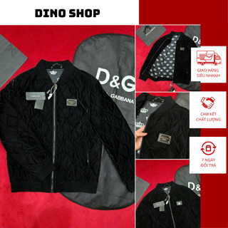 Áo Khoác Nam Trần Bông Đôn Chề Đính Logo Ngực Siêu Basic - Áo Khoác Nam Boy Phố Trần Bông Siêu Ấm