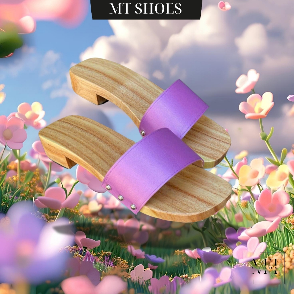 Dép Guốc Gỗ Mộc Cao Gót Nữ Kiểu Dáng Truyền Thống Quai Mềm Êm Có Lót Đế Nhiều Mẫu GM001