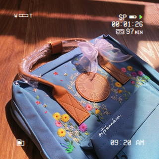  Balo Kanken No.2 Quai Da Unisex Thêu Tay Theo Yêu Cầu 