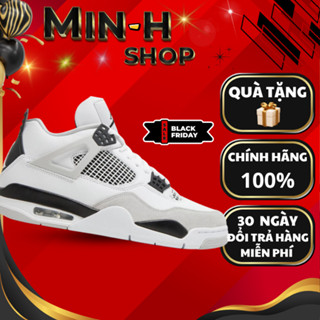 Giày Nike Air Jordan 4 Retro 'Military Black' DH6927-111 chính hãng dành cho nam nữ fullbox Min-H Shop