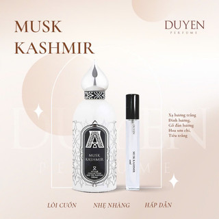  Nước hoa Unisex MUSK KASHMIR Nhẹ nhàng Tinh tế Lôi Cuốn duyenperfume 