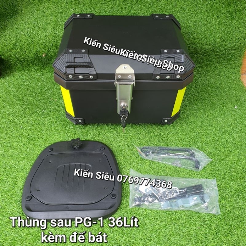 Thùng sau 36L cho xe PG-1, PG1