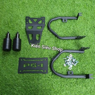 Bảo vệ lốc máy, gầm máy xe Yamaha PG-1, PG1 kèm chống đổ