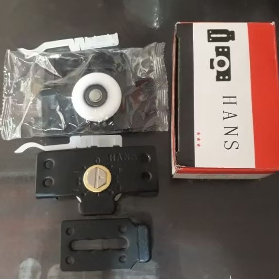 2 chiếc | Bánh xe cửa lùa | Bi cửa lùa Hans hoặc Hands | Bi lùa tủ áo có tăng chỉnh nên đắt hơn xíu|
