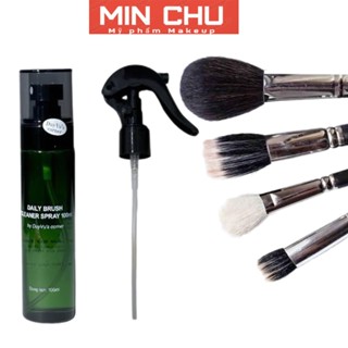 Nước Xịt Rửa Cọ/Xịt Giặt Cọ Khô DuyVu’s Corner Đi Kèm Vòi Xịt Brush Cleaner Spray 100ml
