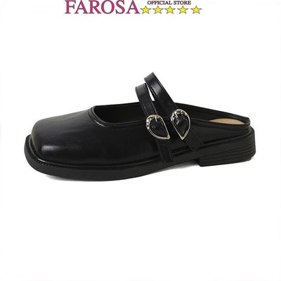 Dép sục thời trang nữ hót trend FAROSA -TH81 giày sục nữ hai quai ngang lên chân cực xinh