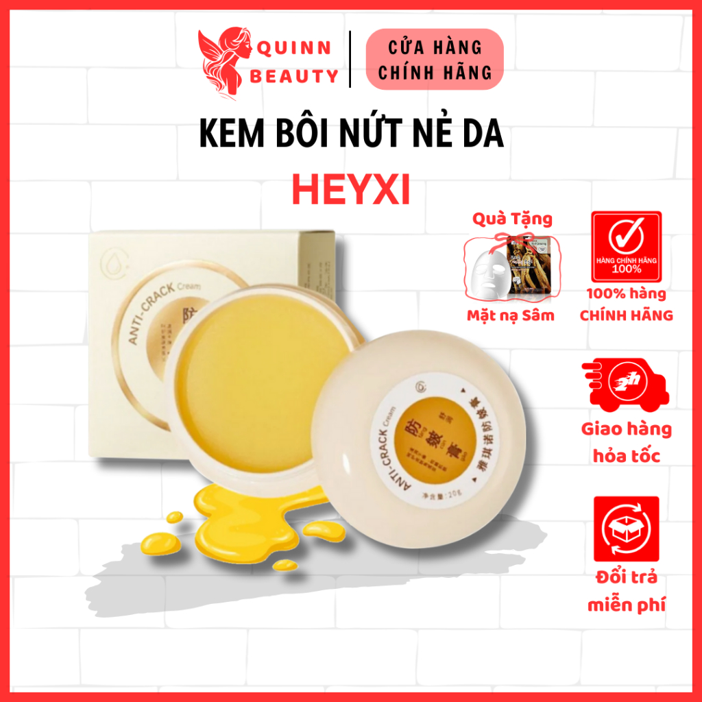 Kem bôi nứt nẻ HEYXI - Kem bôi KEYXI cải thiện da bị khô nứt và giúp dưỡng ẩm cho da, mang lại làn da tươi mới - QUINN