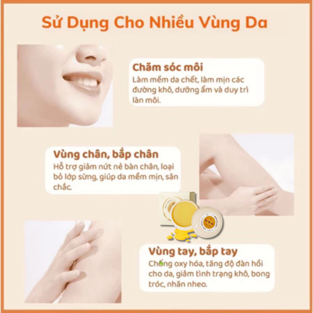 Kem bôi nứt nẻ HEYXI - Kem bôi KEYXI cải thiện da bị khô nứt và giúp dưỡng ẩm cho da, mang lại làn da tươi mới - QUINN