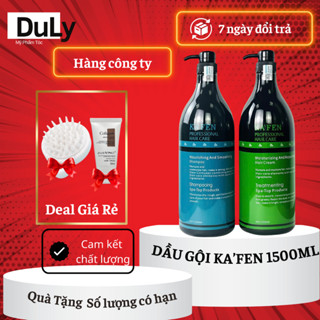 Dầu Gội KAFEN 1500ml Bộ dầu cặp cao cấp phục hồi tóc nhanh chóng, vào nếp suôn mượt CHÍNH HÃNG