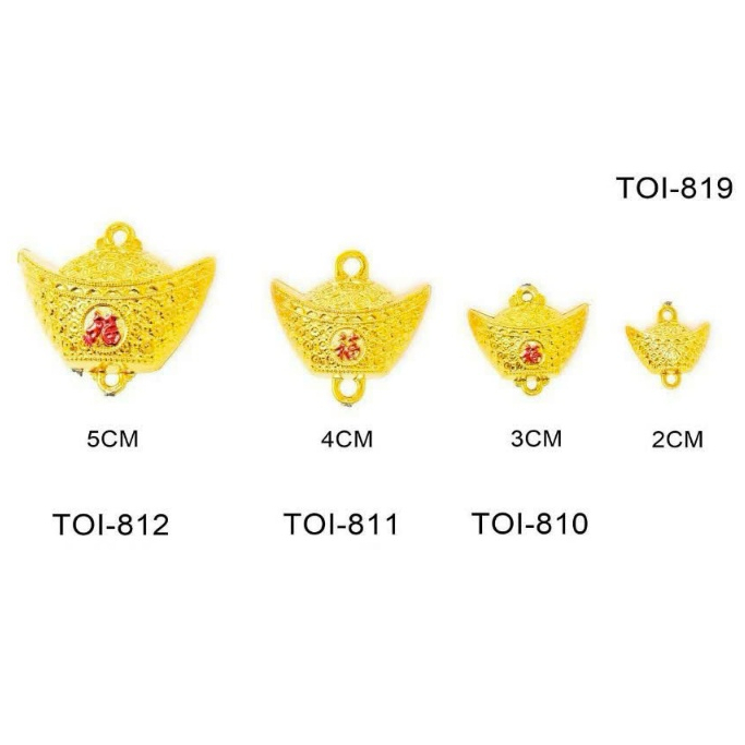 Thỏi vàng trang trí oản ,trang trí tết