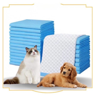 Miếng lót đi vệ sinh, tã giấy khay, lồng chuồng thú cưng, chó, mèo siêu thấm hút (bán lẻ theo miếng)