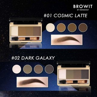 Bột tán chân mày 4 ô Browit by Nongchat