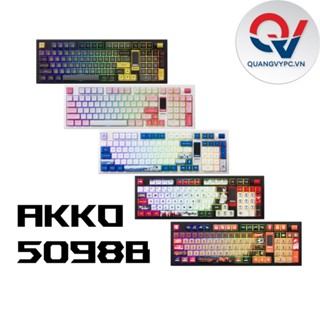 Bàn phím cơ Akko 5098B ( RGB/ Hotswap/ Switch V3 Piano Pro ) đa dạng mẫu mã