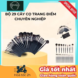 Bộ 29 cây cọ trang điểm chuyên nghiệp từ lông động vật cao cấp - Mỹ Phẩm, Cosmetic