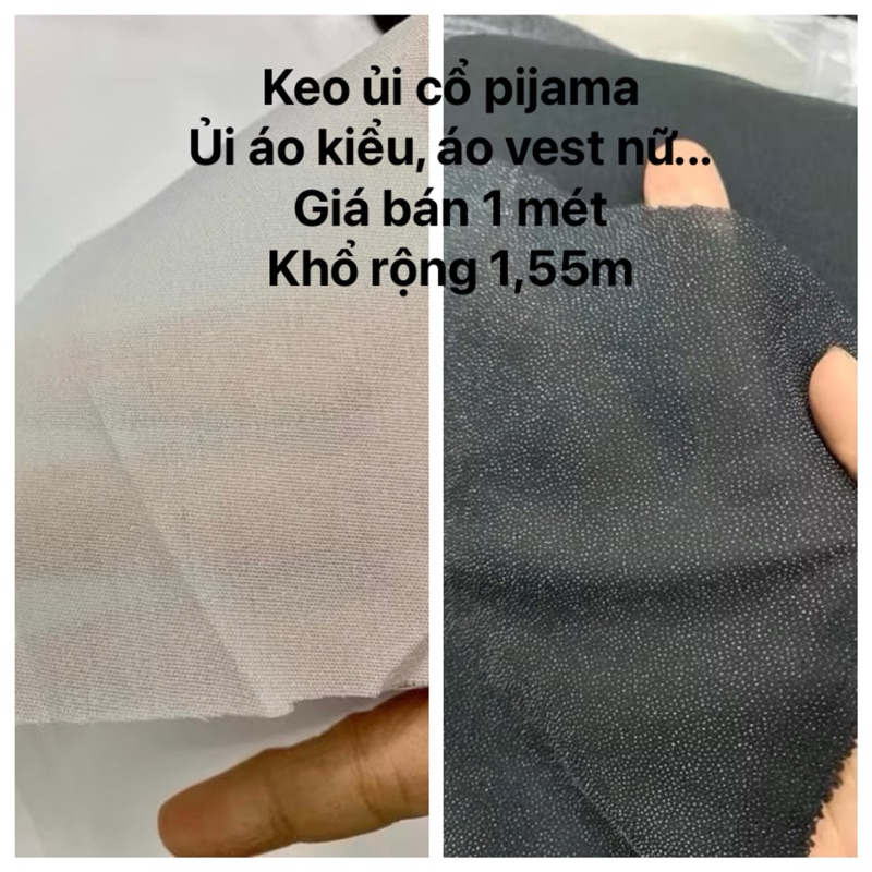Keo lụa loại tốt hay gọi là mếch lụa co giãn, có  2 màu trắng và đen để chọn lựa