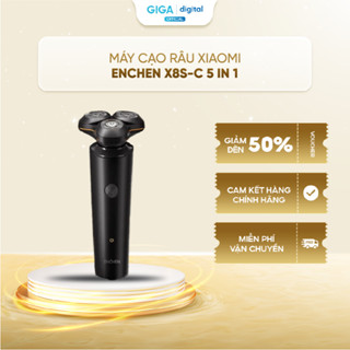 Máy cạo râu Xiaomi Enchen X8S-C 5in1 - Đầu cạo 3D từ tính - Lưỡi dao tự mài sắc bén