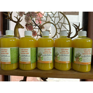 Cốt gừng tràm khuynh diệp pha nước tắm cho bé, ngâm chân cho mẹ bầu chai 500ml