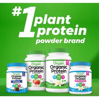 [Giá Sỉ ]Bột Đạm Protein, Ngũ Cốc Uống, Làm Bánh Orgain Protein thuần chay vegan, hữu cơ, 50 superfood date mới