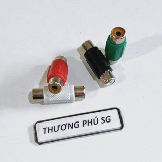 Đầu nối âm thanh AV (Chuẩn AV Cái) / Giá bán 2 Cặp (4 Cái)