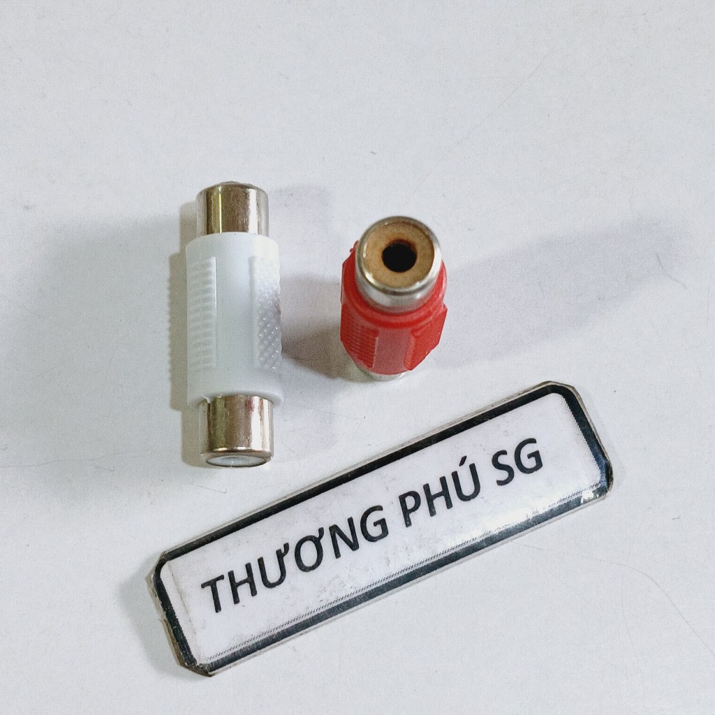 Đầu nối âm thanh AV (Chuẩn AV Cái) / Giá bán 2 Cặp (4 Cái)