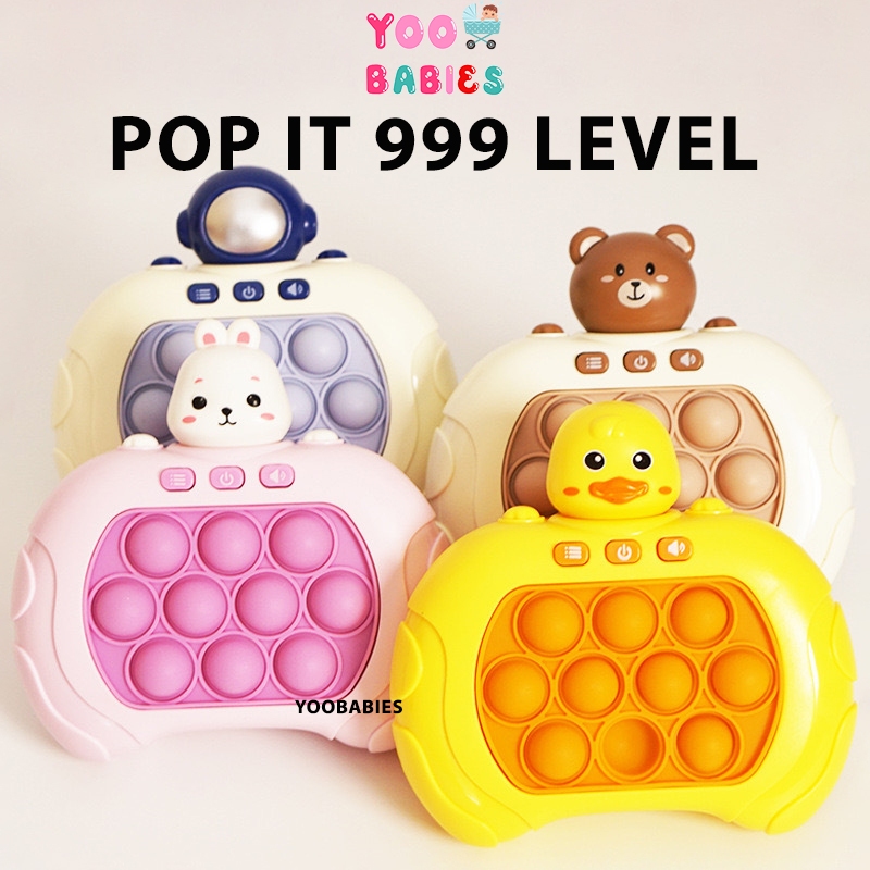 Máy Chơi Game Điện Tử SPEED PUSH, Đồ Chơi Pop it Thế Hệ Mới 999 Level, Giải Trí Rèn Luyện Phản Xạ, Trí Nhớ Cho Bé