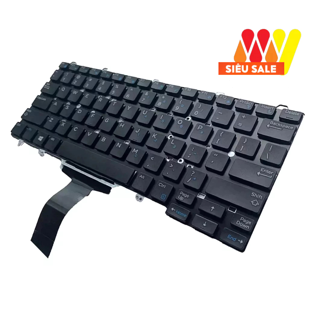 Bàn phím laptop Dell Latitude 7350 7450 7470 7480 7490 E7450 E7470 E7480 E7470 E7490 0w93f7 Phím khô