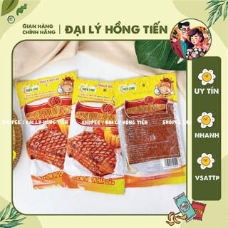   COMBO 5 GÓI  Snack Hương Bò Thơm Cay Miếng Cay Cổng Trường Đại Lý Hồng Tiến 