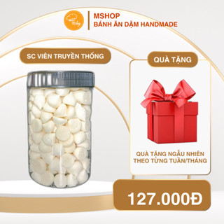 SỮA CHUA KHÔ - VỊ TRUYỀN THỐNG - Bánh ăn dặm handmade M'shop cho bé từ 5-6 tháng