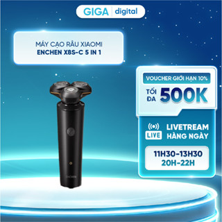 Máy cạo râu Xiaomi Enchen X8S-C 5in1 - Đầu cạo 3D từ tính - Lưỡi dao tự mài sắc bén