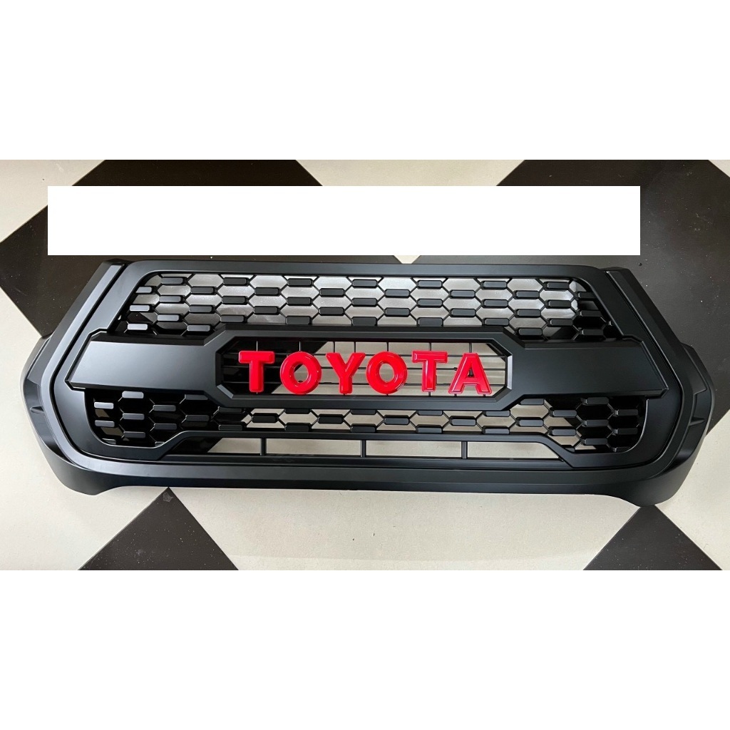 mẫu mặt calang độ cho xe hilux 2020-2023 chuẩn xe lắp đúng chân cài theo xe