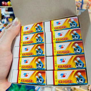 Combo 5 Cục Gôm tẩy lớn trắng Thiên Long E-05