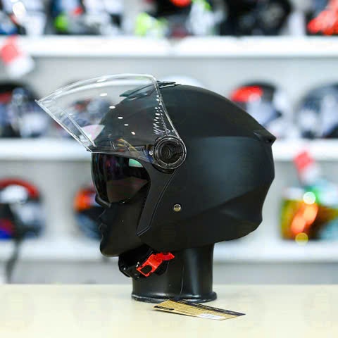 Mũ Bảo Hiểm 3/4 2 Kính Royal M668 2 Kính Đủ Màu