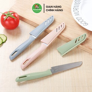 Dao Gọt Hoa Quả Có Nắp Đậy, Dao Cắt Gọt Trái Cây Nhật Bản Thái Lan Đa Năng - Dao Nhỏ Mini