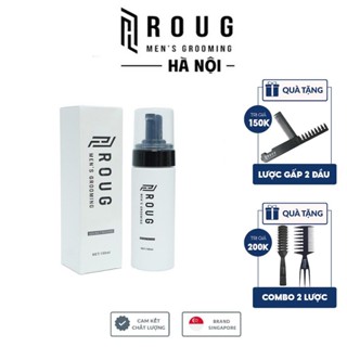 Bọt tạo phồng tóc Roug Sea Salt Mousse 150ml cao cấp Singapore + Tặng 2 lược tạo kiểu hoặc Lược gấp