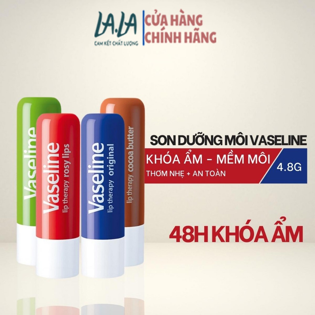 Son Dưỡng Môi Vaseline Dạng Thỏi 4.8g